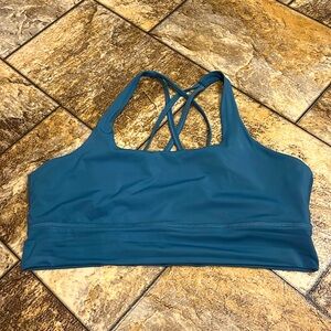 CVG blue longline bra - XL